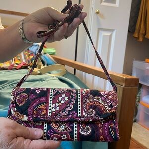 Stephanie Dawn folding cross body wallet